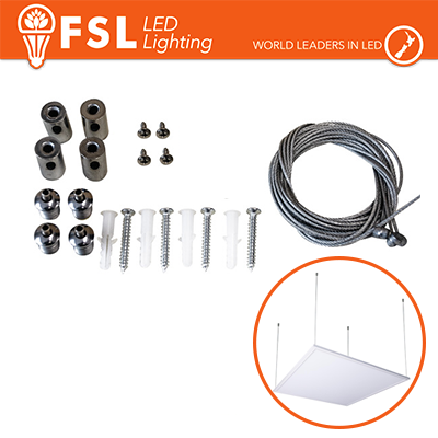 Panel LED Illuminotecnica - Interni FLSUSP-P60X60